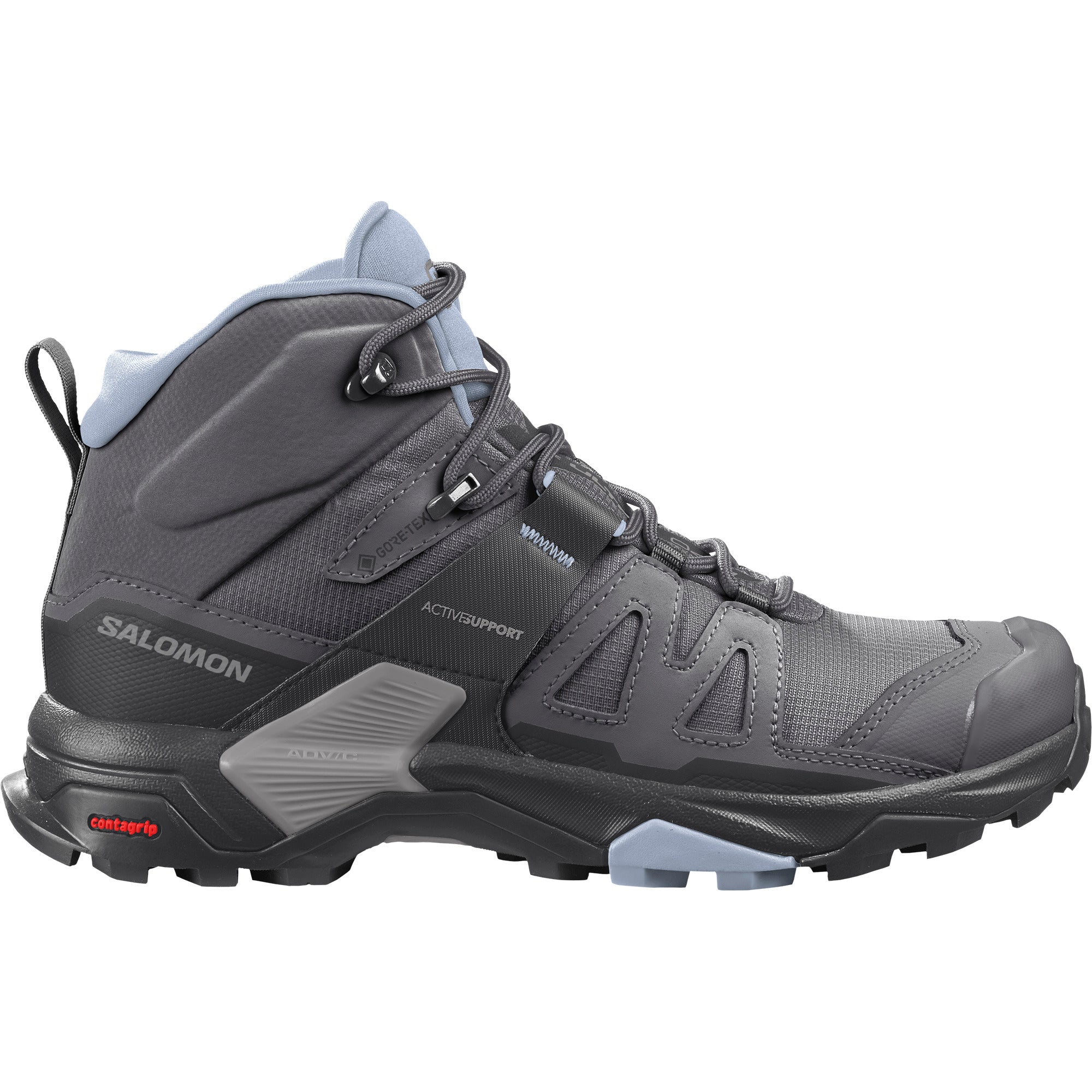 Salomon Women's X ULTRA 4 MID GORE-TEX Magnet / Black / Zen Blue