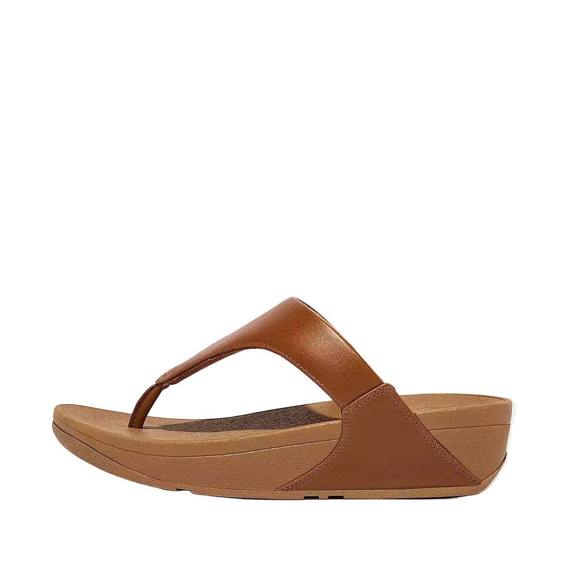 Fitflop Women's Lulu Leather Toe-Post Sandals Light Tan