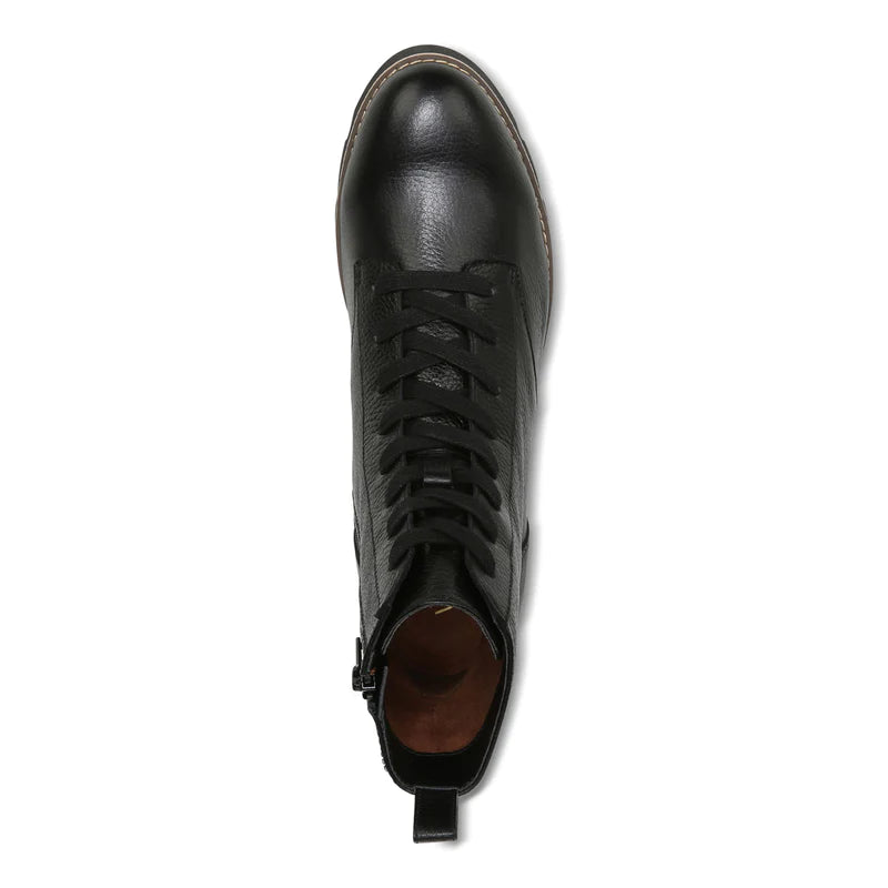 Vionic Women's Lani Water Resistant Lace Up Boot Wide Black