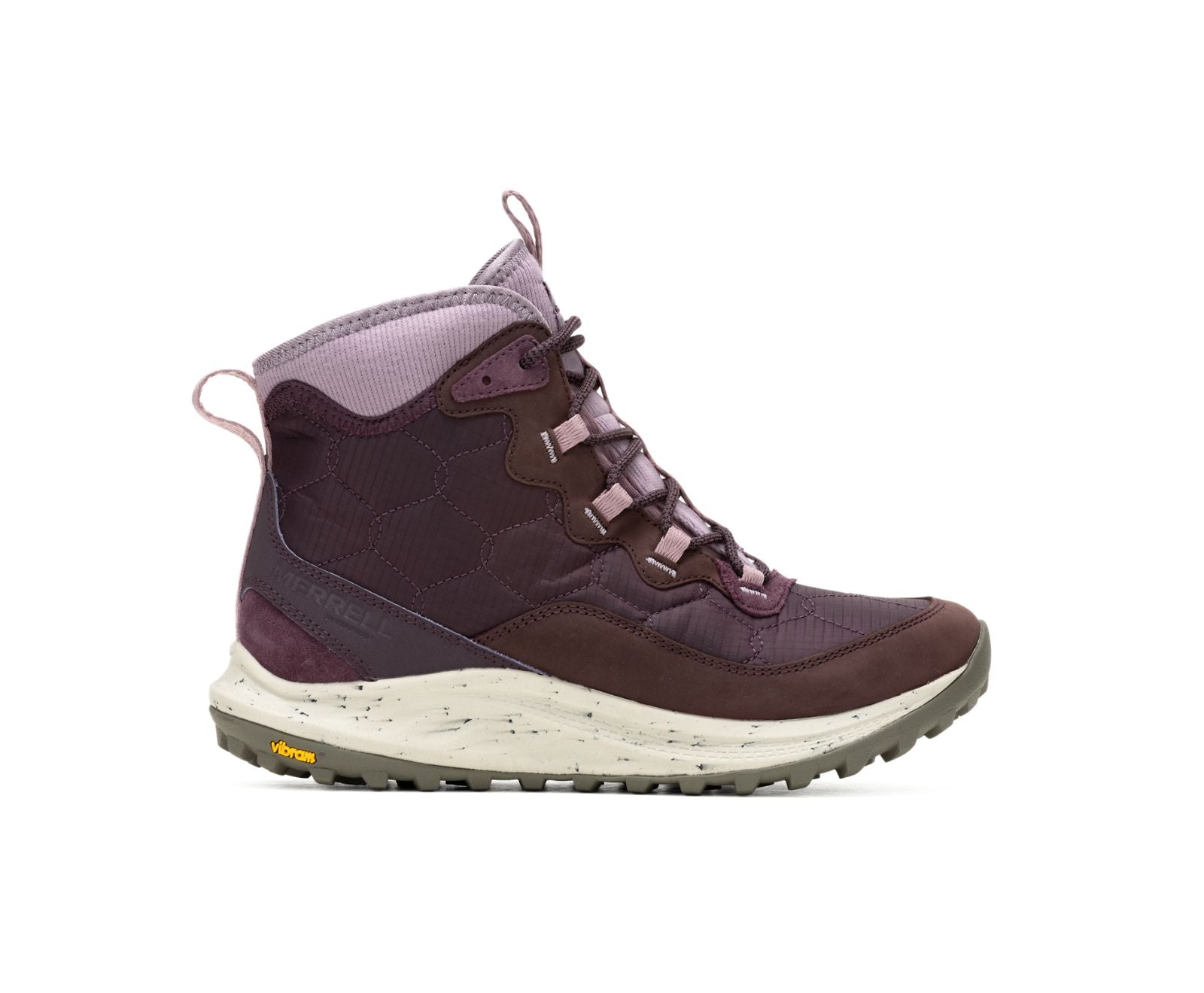 Merrell Women's Antora Thermo Mid Zip Waterproof Boots Burgundy