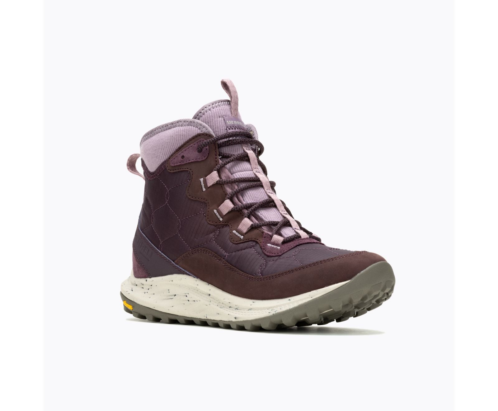 Merrell Women's Antora Thermo Mid Zip Waterproof Boots Burgundy