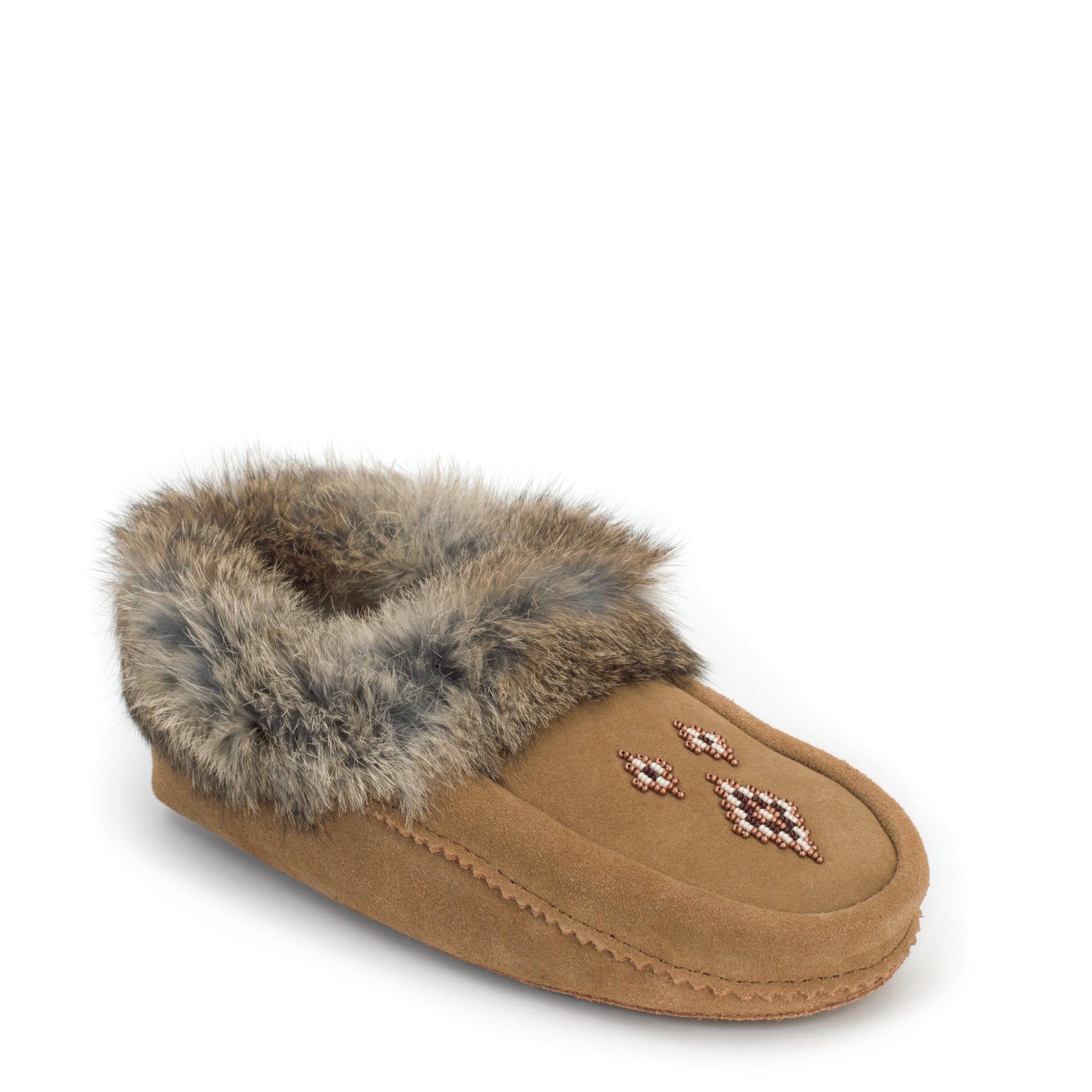 Manitobah Women's Tipi Suede Moccasin Oak