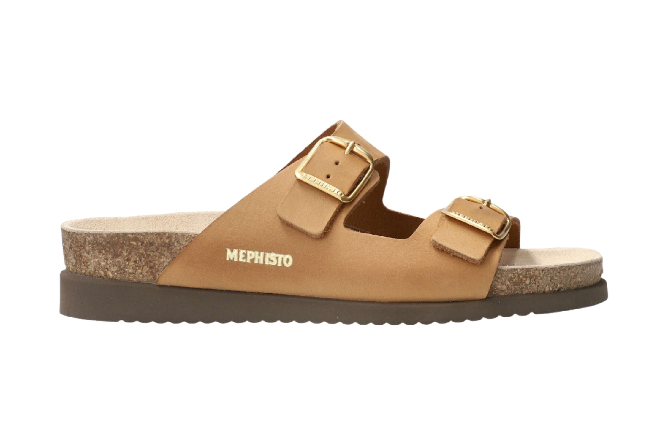 Mephisto Women's Harmony Sandals Camel Scratch