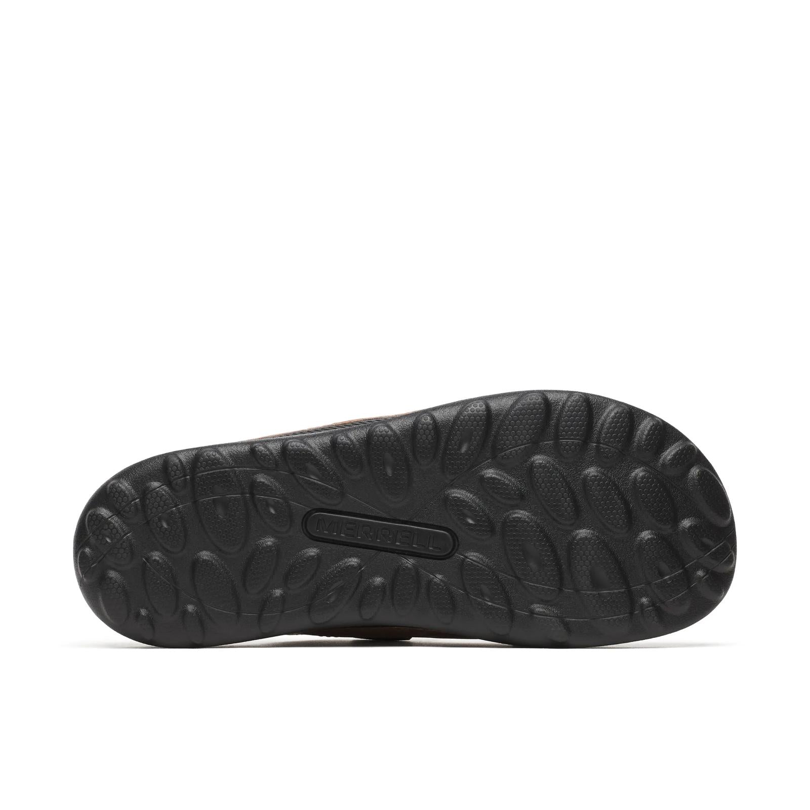 Merrell Men's Cove Leather Slide Sandals Coffee