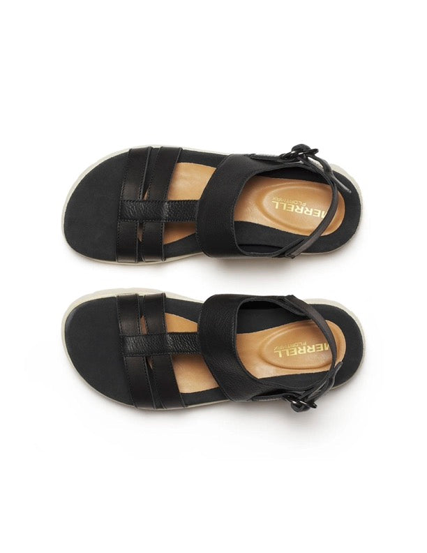 Merrell Women's Fleur LTR Backstrap Sandals Black