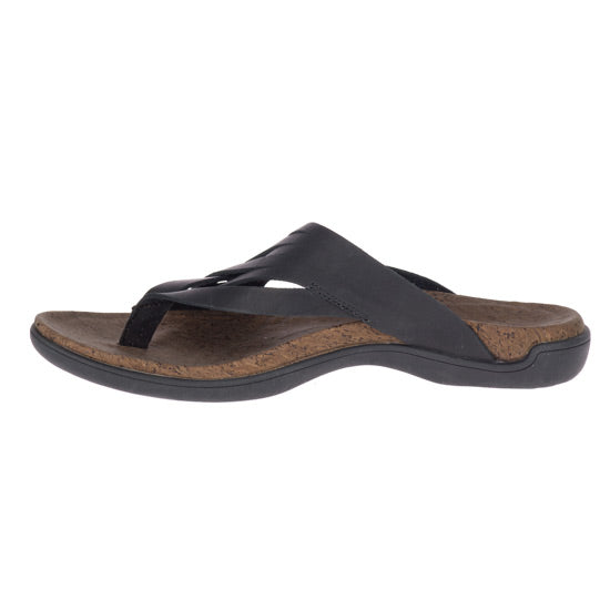 Merrell Women's District Mahana Post Sandals Black