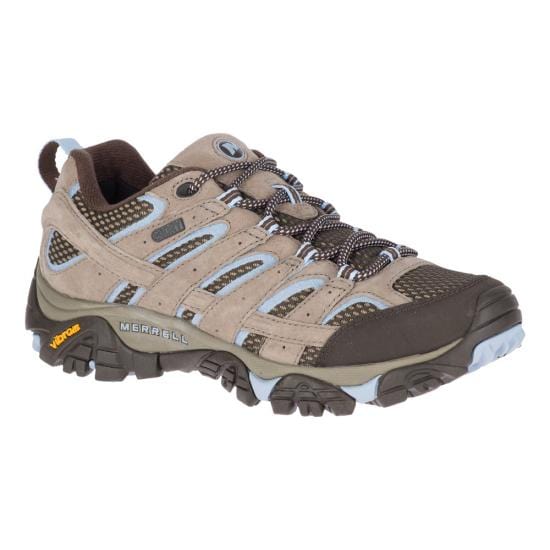 Merrell Women's Moab 2 Waterproof Hiking Shoes Brindle