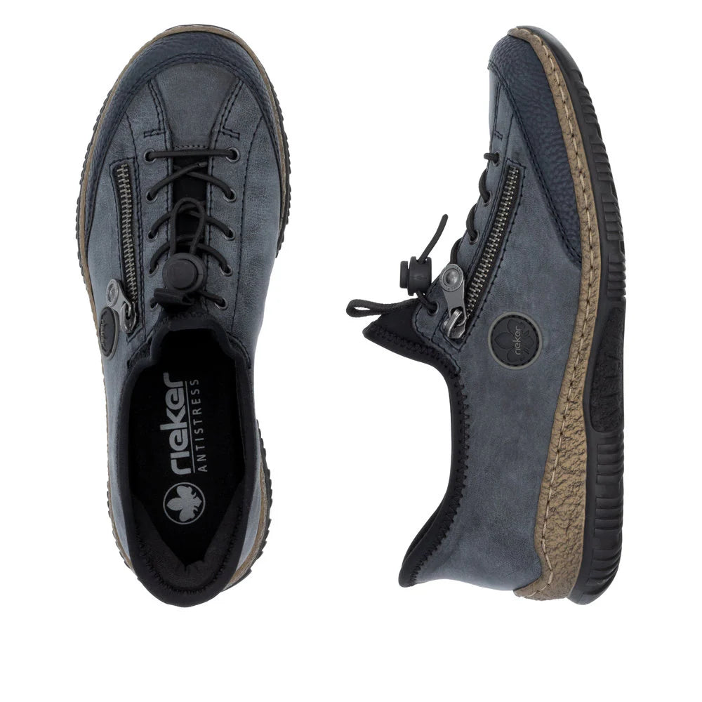 Rieker Women's N3267-14 Shoes Blue