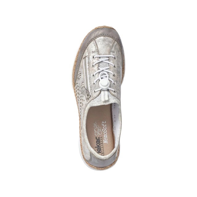 Rieker Women's N42K6-40 Casual Shoe Grey