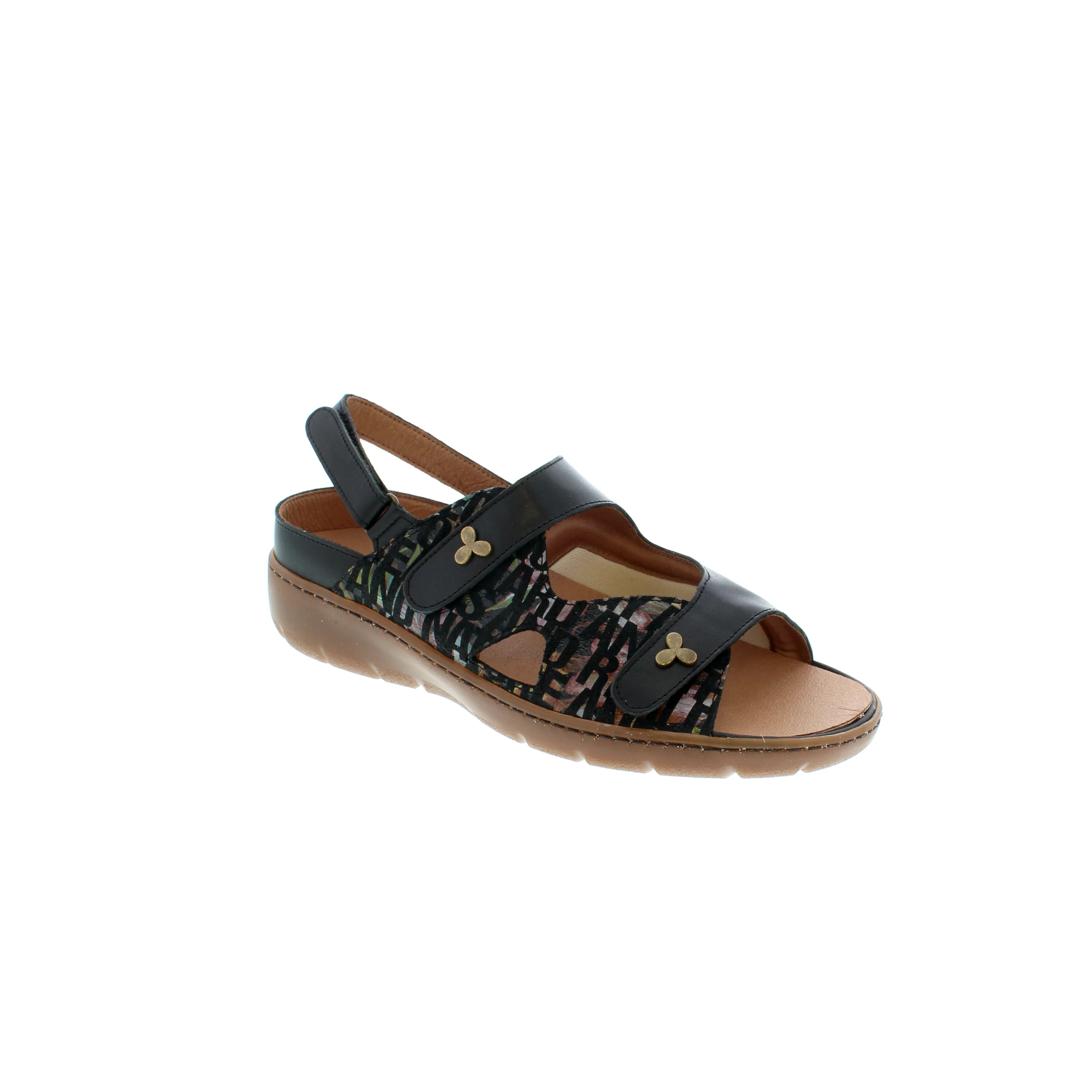 Portofino ND-39401 Sandals Black