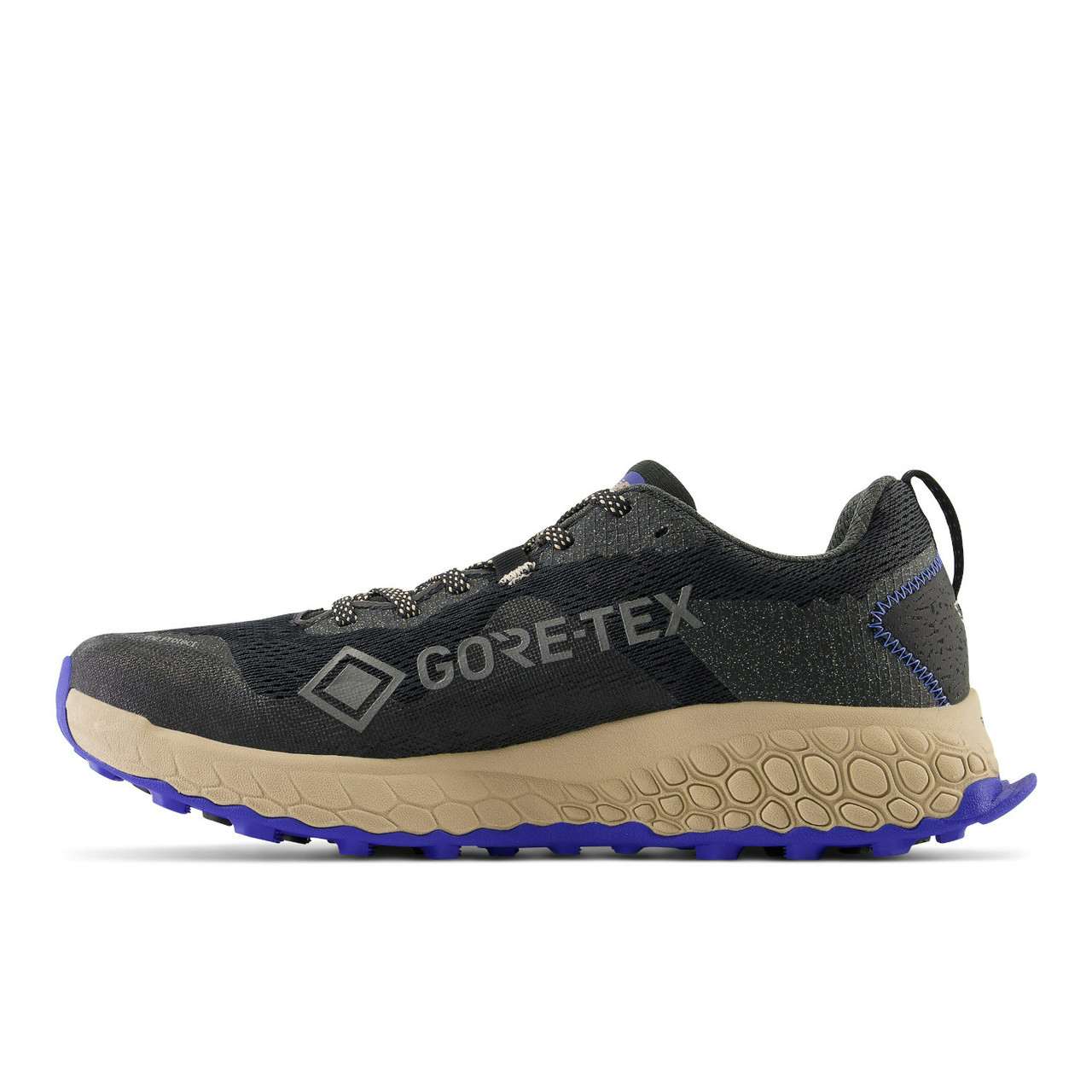 New Balance Men's Fresh Foam X Hierro v7 Gore-Tex Trail Shoes Black Blue
