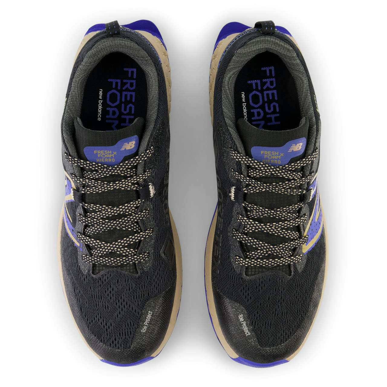 New Balance Men's Fresh Foam X Hierro v7 Gore-Tex Trail Shoes Black Blue
