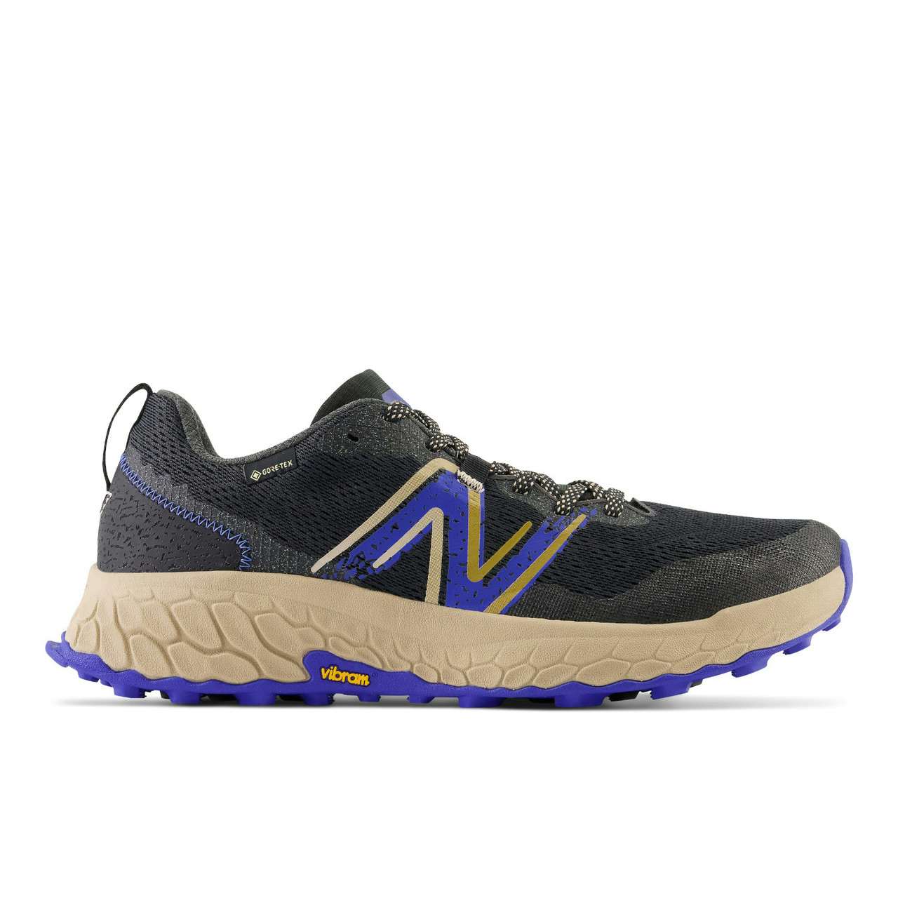 New Balance Men's Fresh Foam X Hierro v7 Gore-Tex Trail Shoes Black Blue