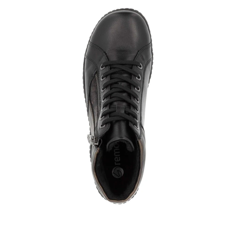 Remonte Women's R1458-03 Boots Black Combination
