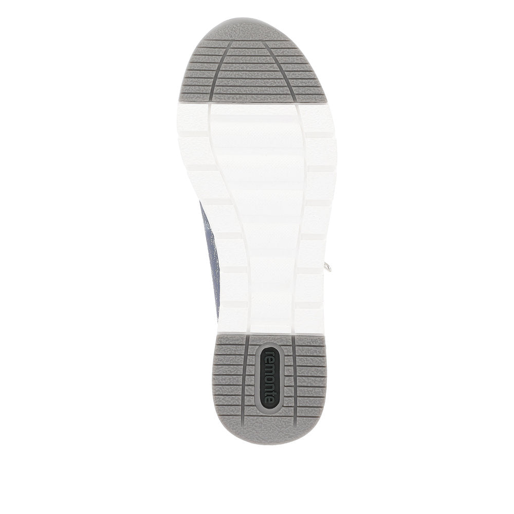 Rieker Women's R6700 Shoes Blue Combination