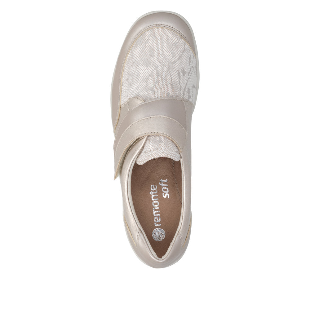 Remonte Women's R7600-93 Wide Shoes Metallic