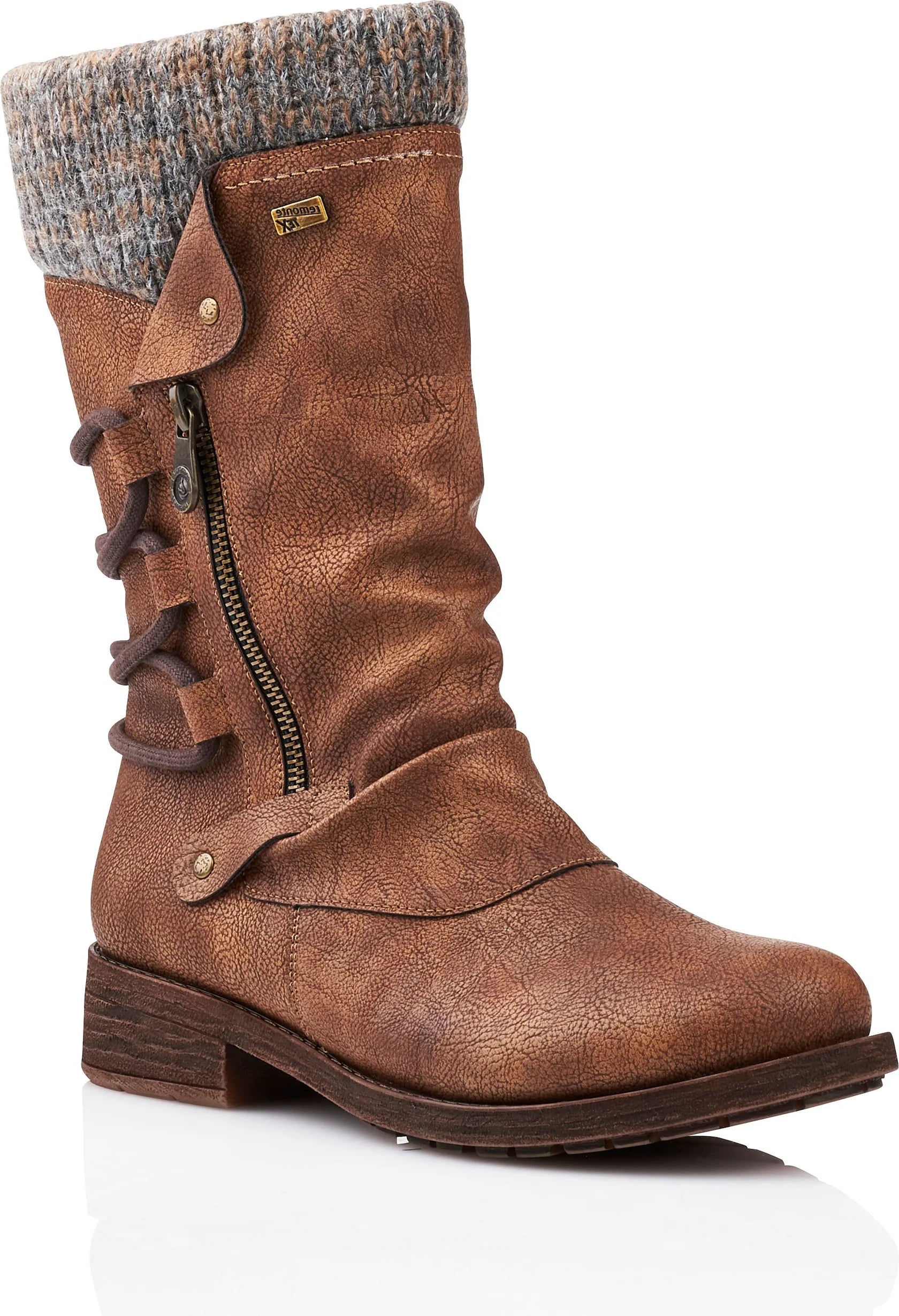 Remonte Women's D8070-25 Mid Boots Brown