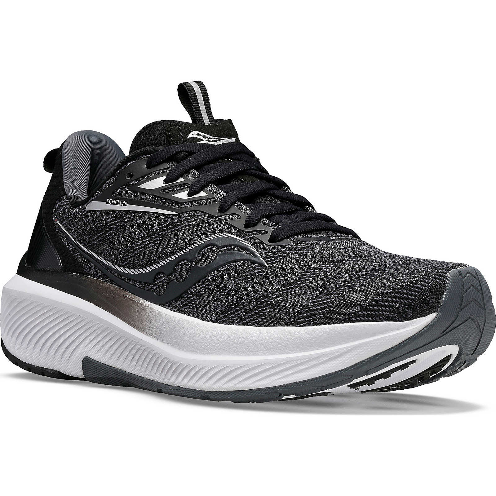 Saucony Women’s Echelon 9 Sneaker Black/White