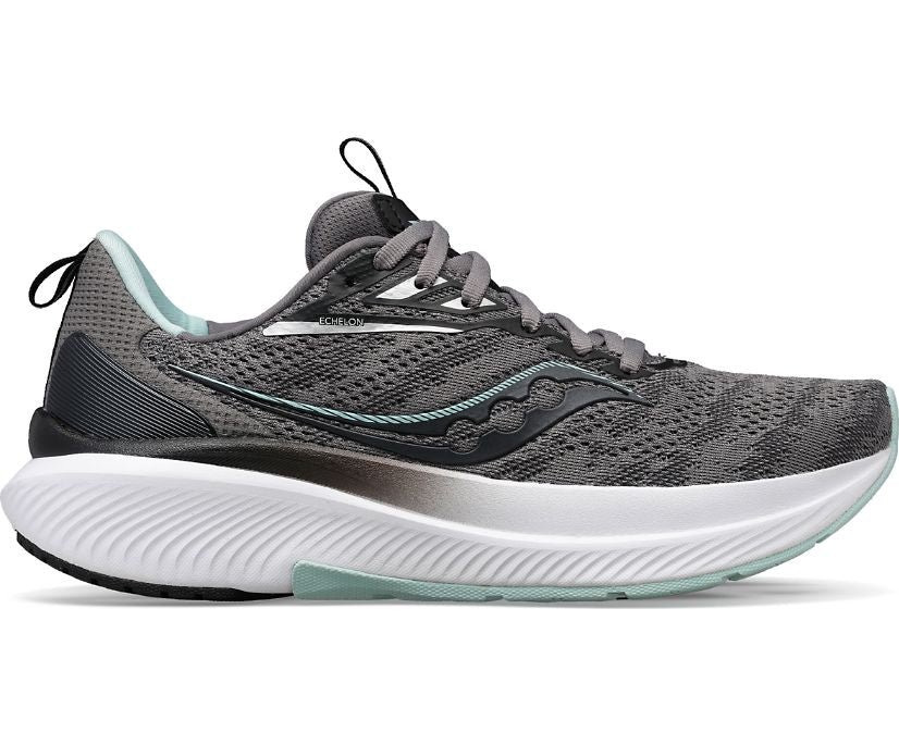 Saucony Women’s Echelon 9 Sneaker Charcoal/Ice