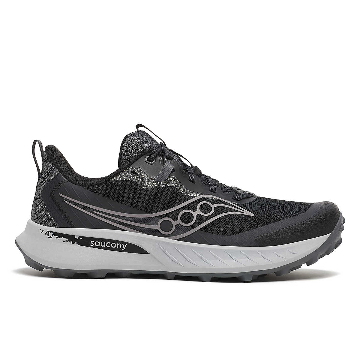 Saucony Men's Peregrine 15 Sneakers Black/Shadow