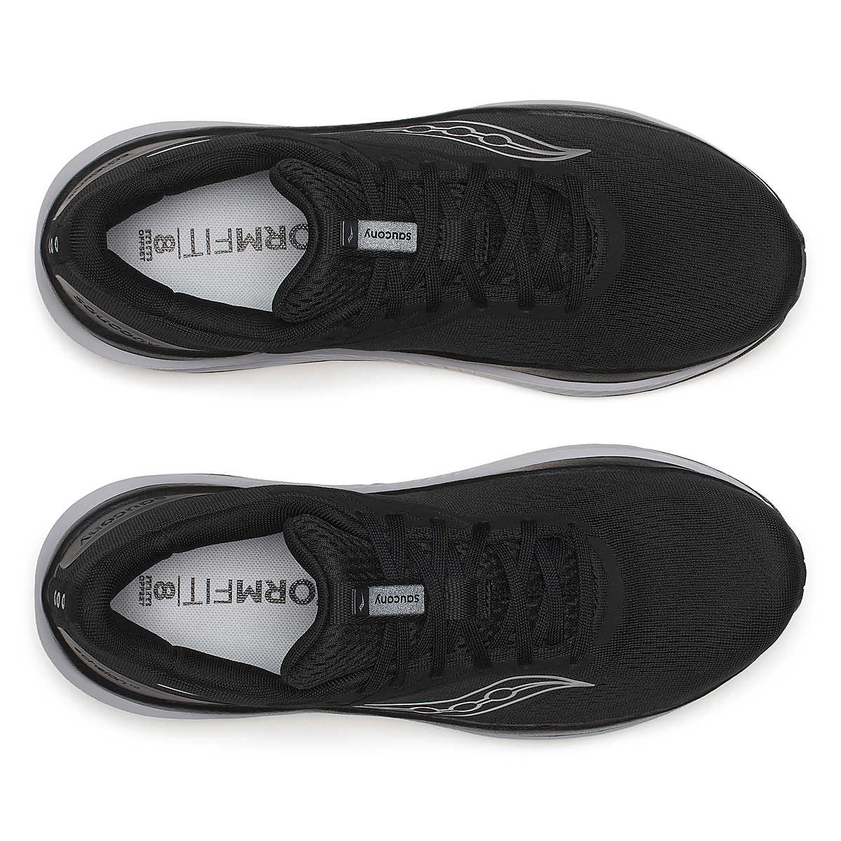 Saucony Men's Echelon 10 Sneakers Black/Silver