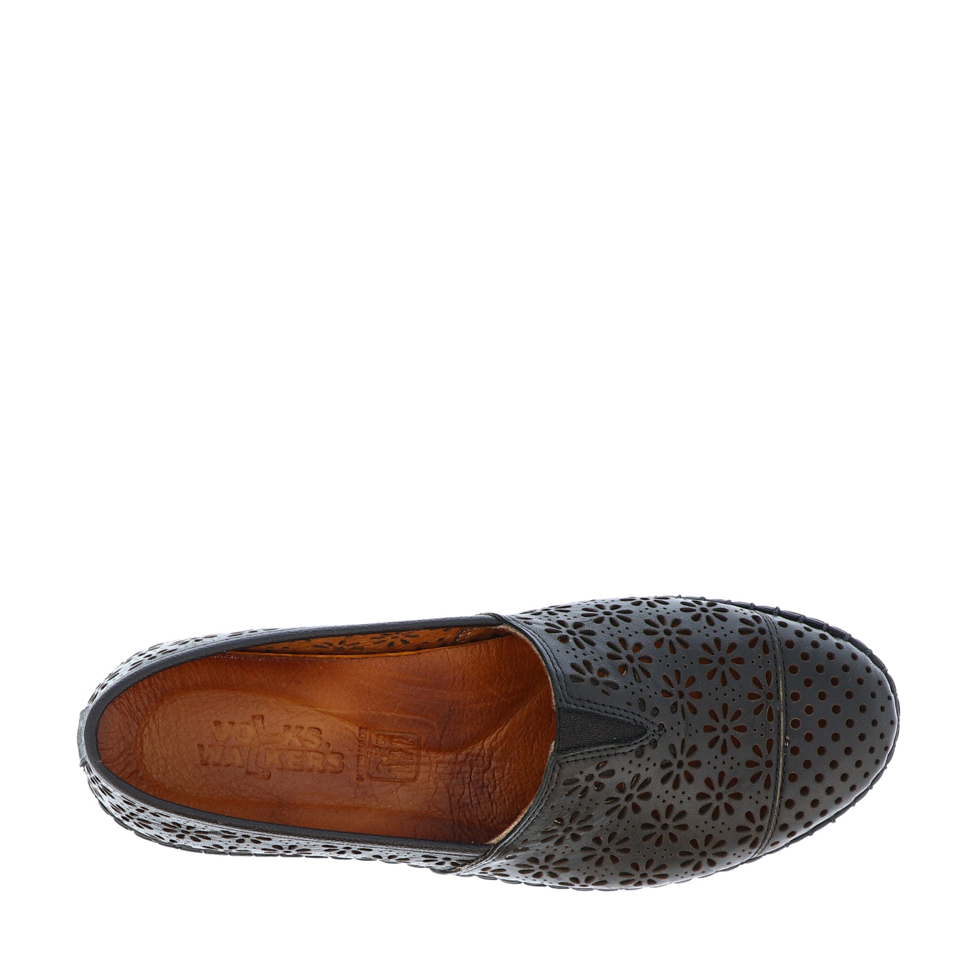 Volks Walkers Women's 1564 Slip-On Black