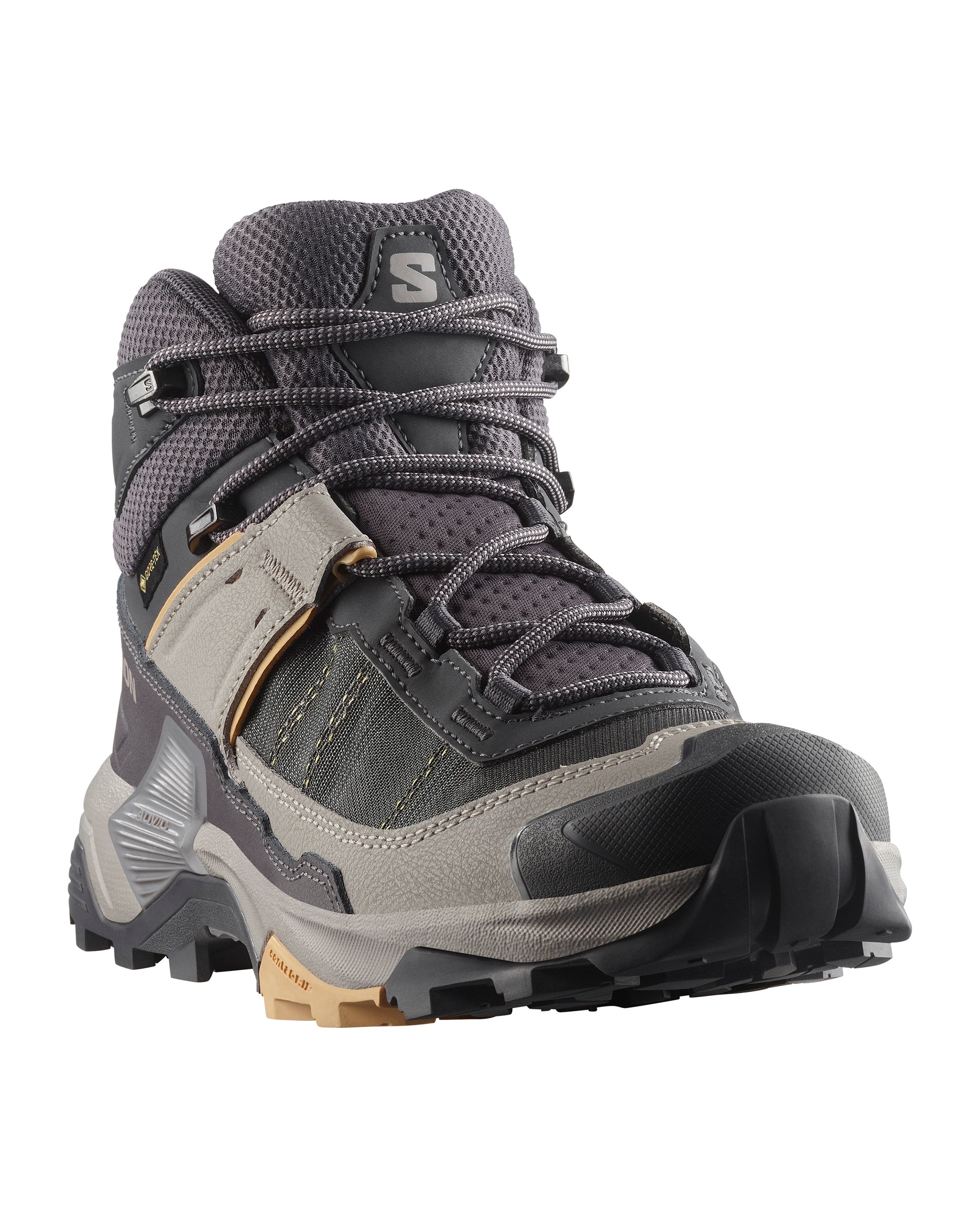 Salomon Women's X ULTRA 5 MID GORE-TEX Magnet Nine Iron/Gull/Soft Clay