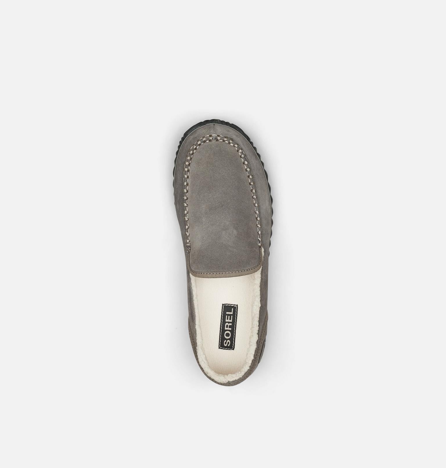 Sorel Men's Dude Moc Slippers Quarry
