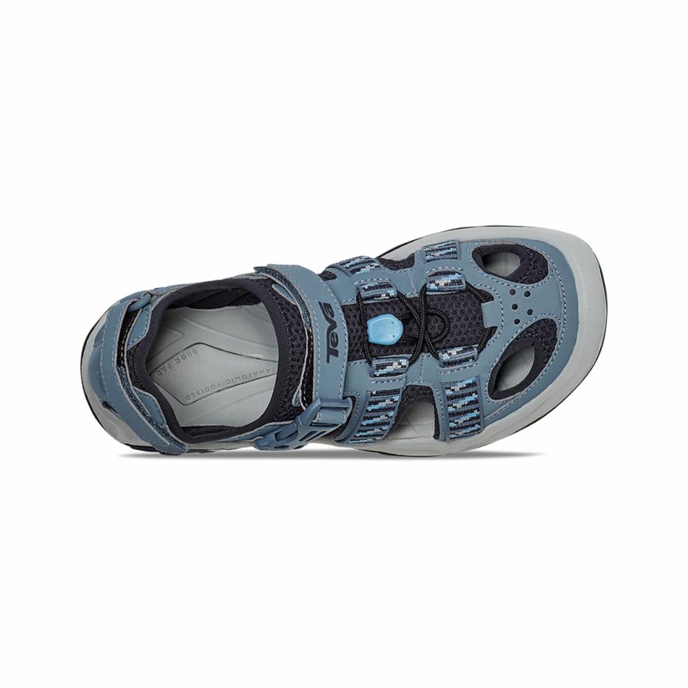 Teva Women's Omnium Sandals Stacks Blue Mirage