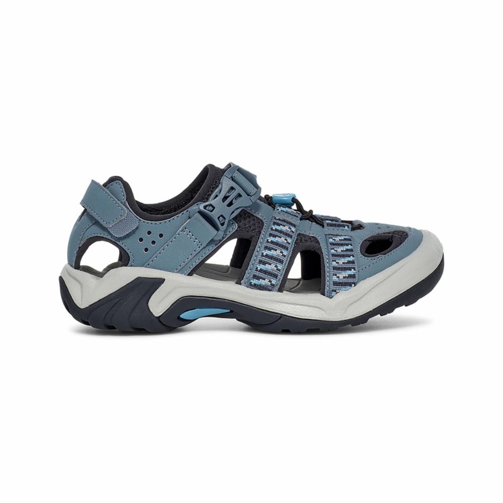 Teva Women's Omnium Sandals Stacks Blue Mirage