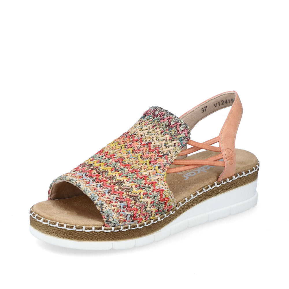 Rieker Women's V1241-90 Sandals Multi
