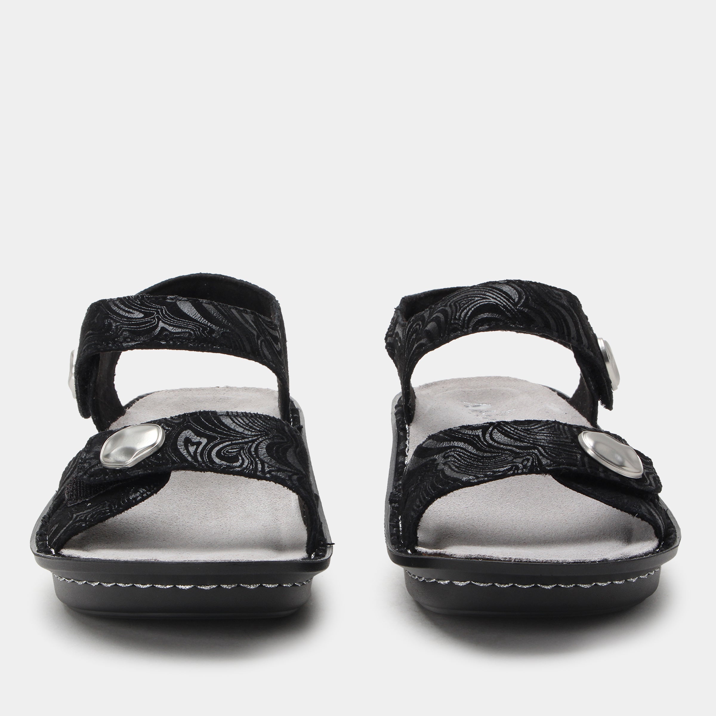 Alegria Women's Vienna Sandals Swirling Black