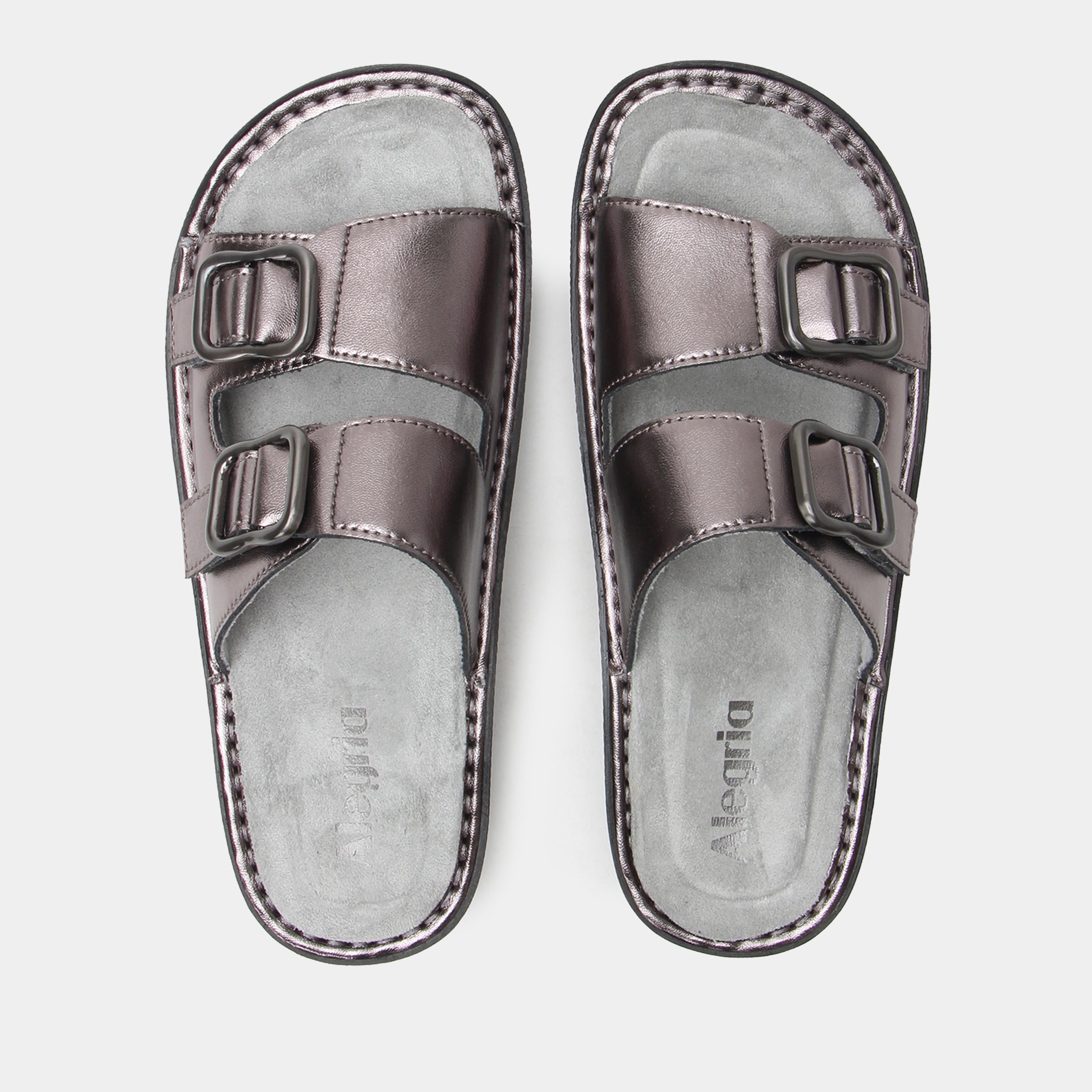 Alegria Women's Verah Sandals Pewter Power