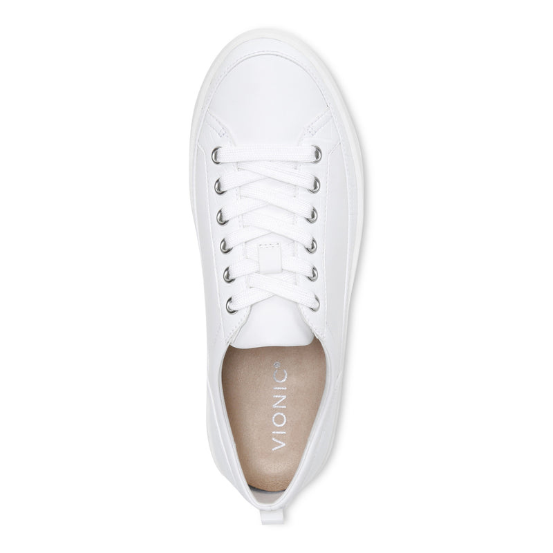 Vionic Women's Winny Casual Sneakers White Nappa