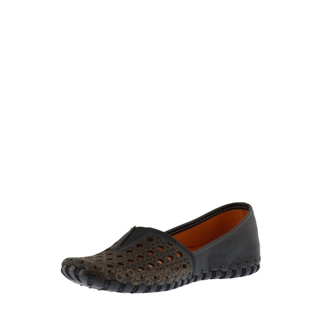 Volks Walkers Women's 1162 Slip-On Black