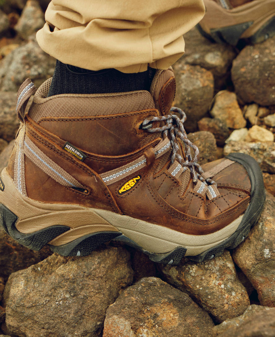 Keen Women's Targhee II Mid Waterproof Boots Slate Black/Flint Stone