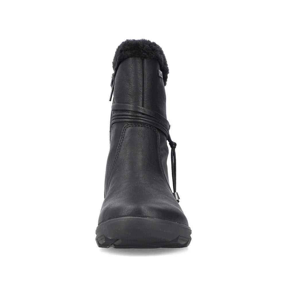 Rieker Women's Z0070-00 Boots Black