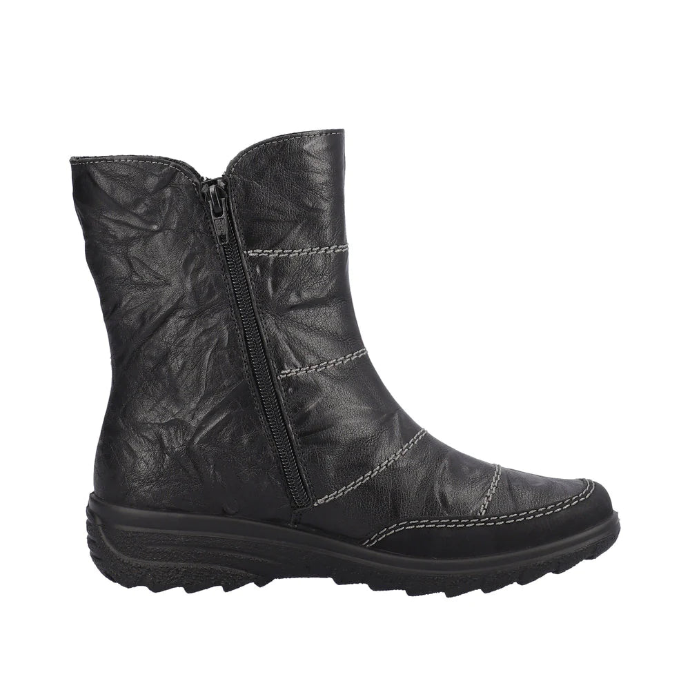 Rieker Women's Z7055-00 Boots Black