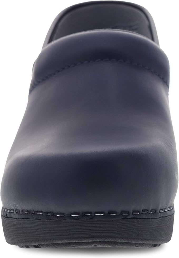 Dansko Women's XP 2.0 Clogs Pull Up Navy Leather