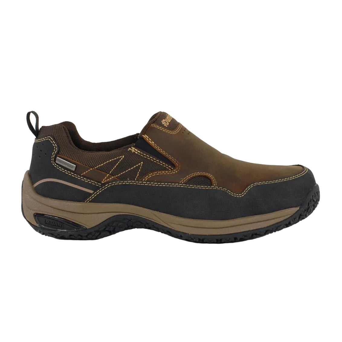 Dunham Men's Cloud Plus Slip-On Shoes Brown Leather