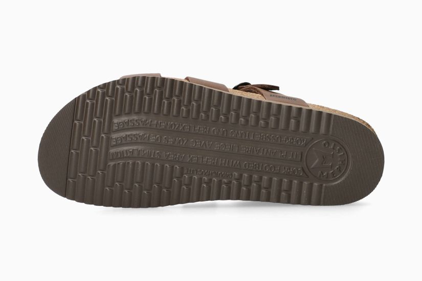 Mephisto Women's Hannel Sandals Dark Brown