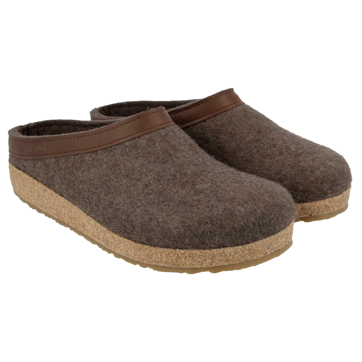 Haflinger GZL Slippers Smokey Brown