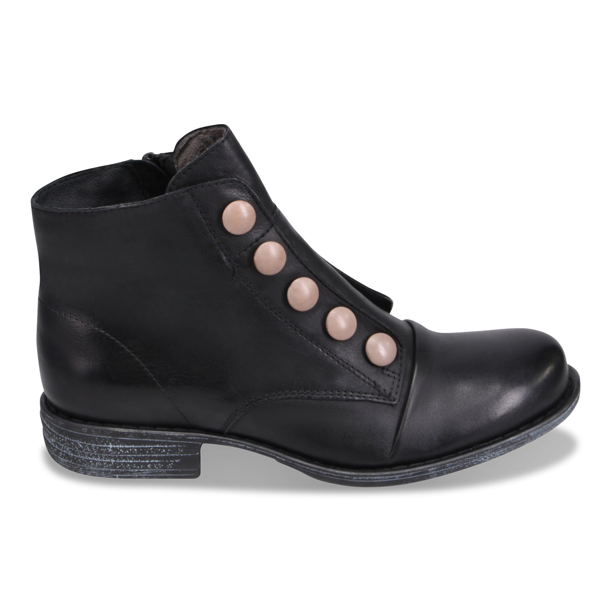 Miz Mooz Women's Louise Boots Black/Beige