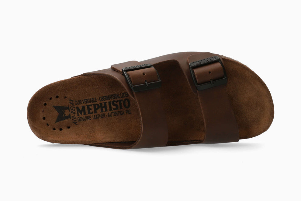 Mephisto Men's Nerio Sandals Dark Brown