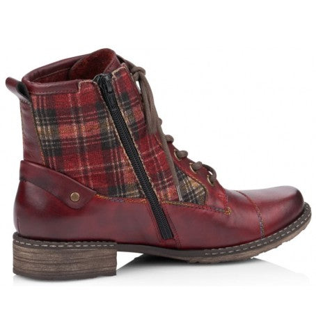 Remonte Women's D4354-35 Ankle Boots Red