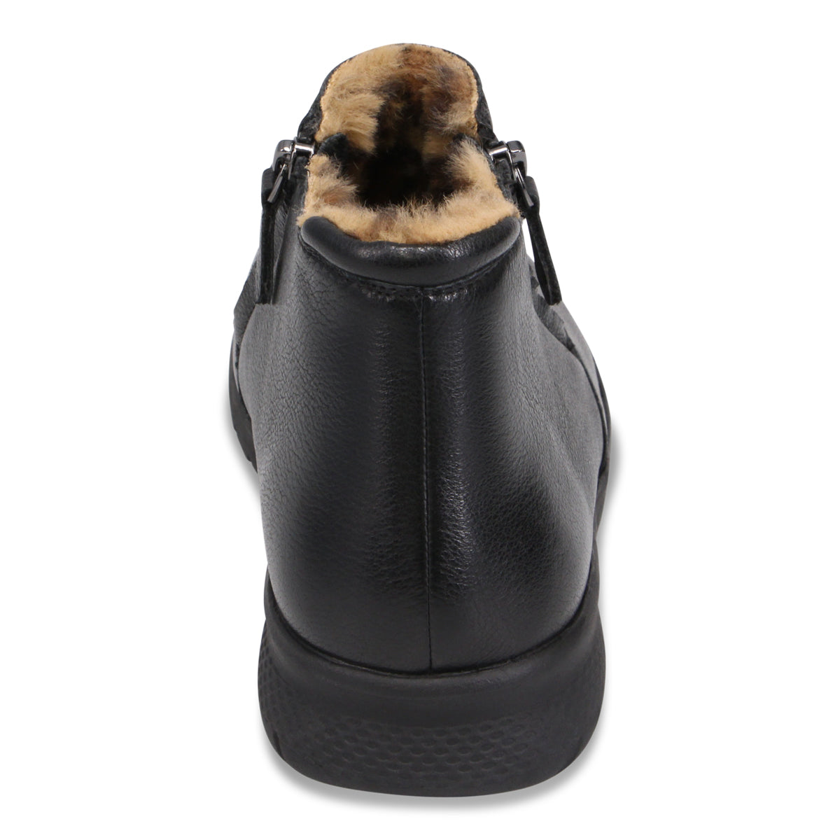 Ziera Women's Solango Ankle Boot XF Black Leopard