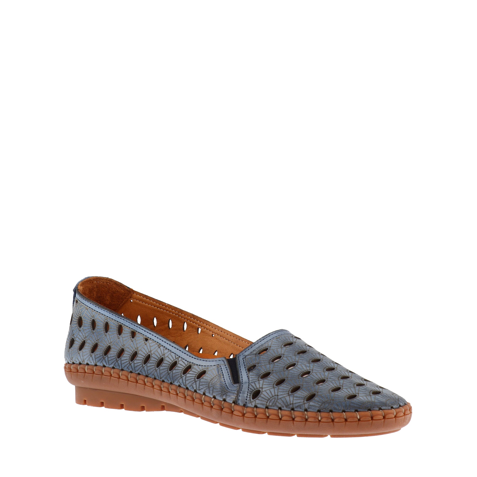 Volks Walkers Women's 1562 Slip-On Blue