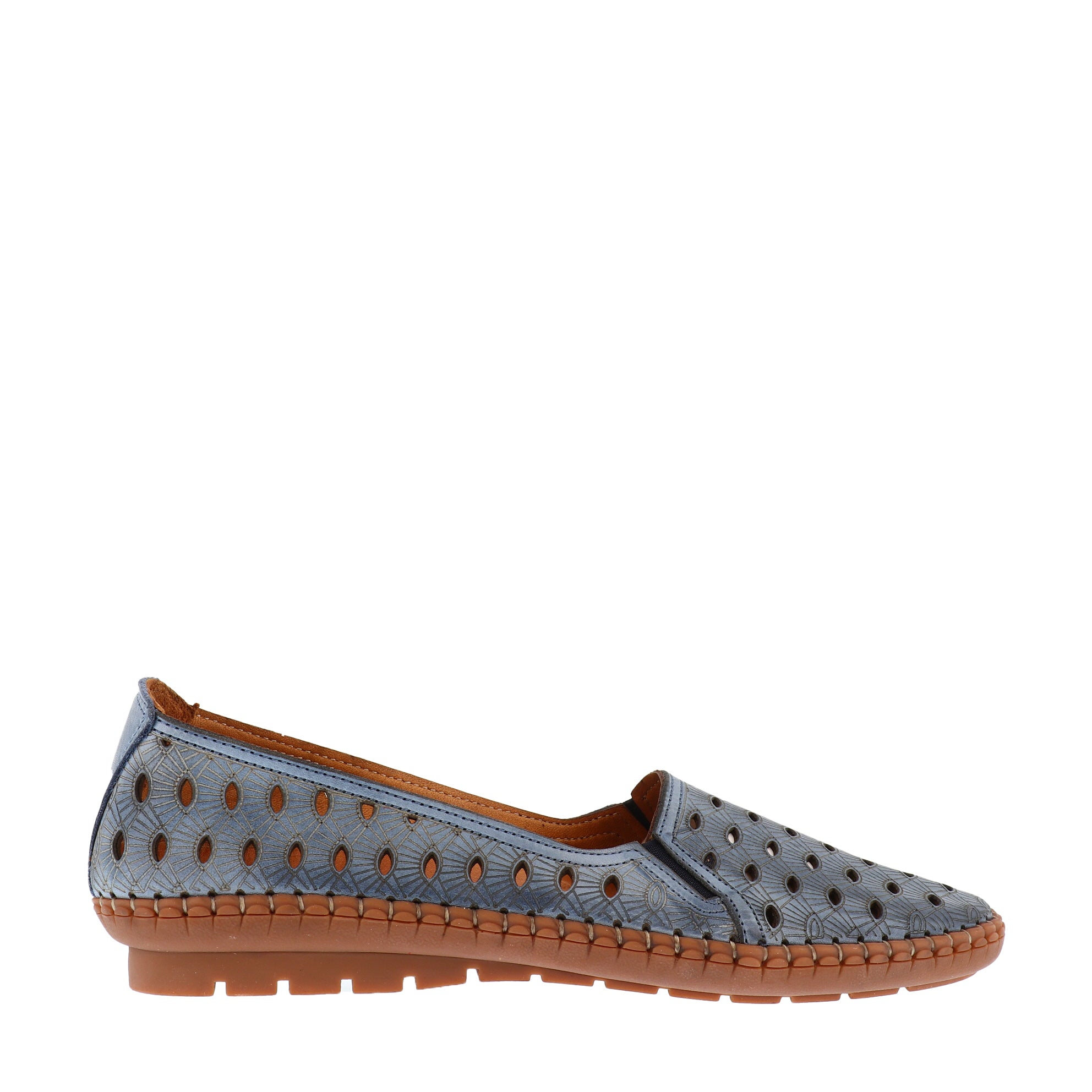 Volks Walkers Women's 1562 Slip-On Blue