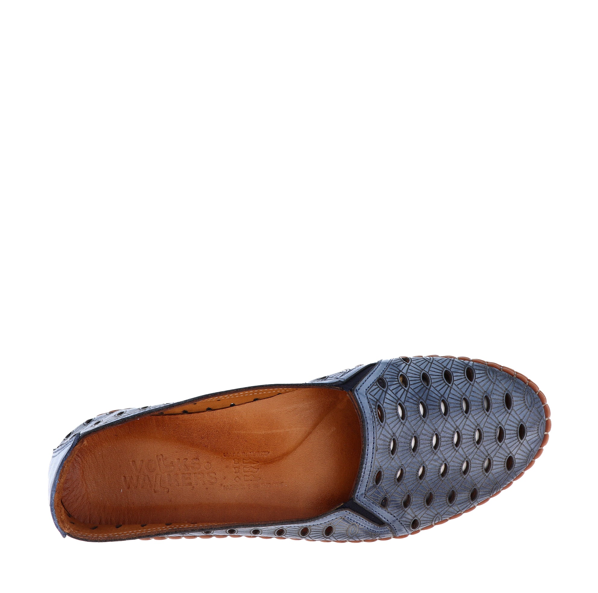 Volks Walkers Women's 1562 Slip-On Blue