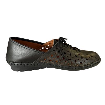 Volks Walkers Women's 1566 Shoes Black
